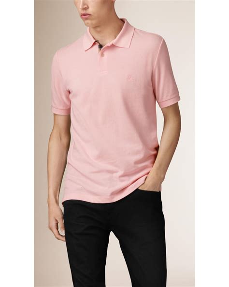 burberry polo rosa|burberry polo shirt outlet.